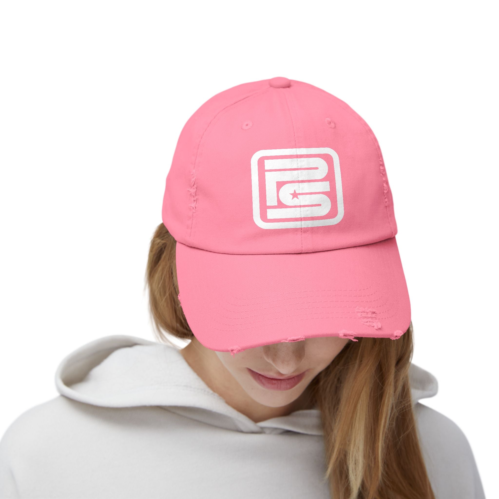 Unisex Distressed Cap (Palm Star)